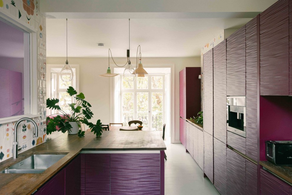 Victorian Terrace, Waterloo | Sustainable kitchen renovation - painted existing floors, reusing existing kitchen cabinets | Interior Designers